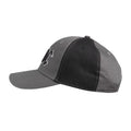 Charcoal Grey-Black - Lifestyle - AC-DC Unisex Adult Two Tone Logo Baseball Cap