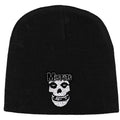 Black - Front - Misfits Unisex Adult Logo & Fiend Beanie