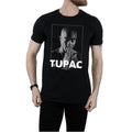 Black - Back - Tupac Shakur Unisex Adult Praying Cotton T-Shirt