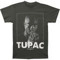 Black - Front - Tupac Shakur Unisex Adult Praying Cotton T-Shirt