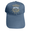 Denim Blue - Back - Bob Dylan Unisex Adult Eye Icon Baseball Cap