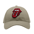 Sand - Back - The Rolling Stones Unisex Adult Logo Baseball Cap