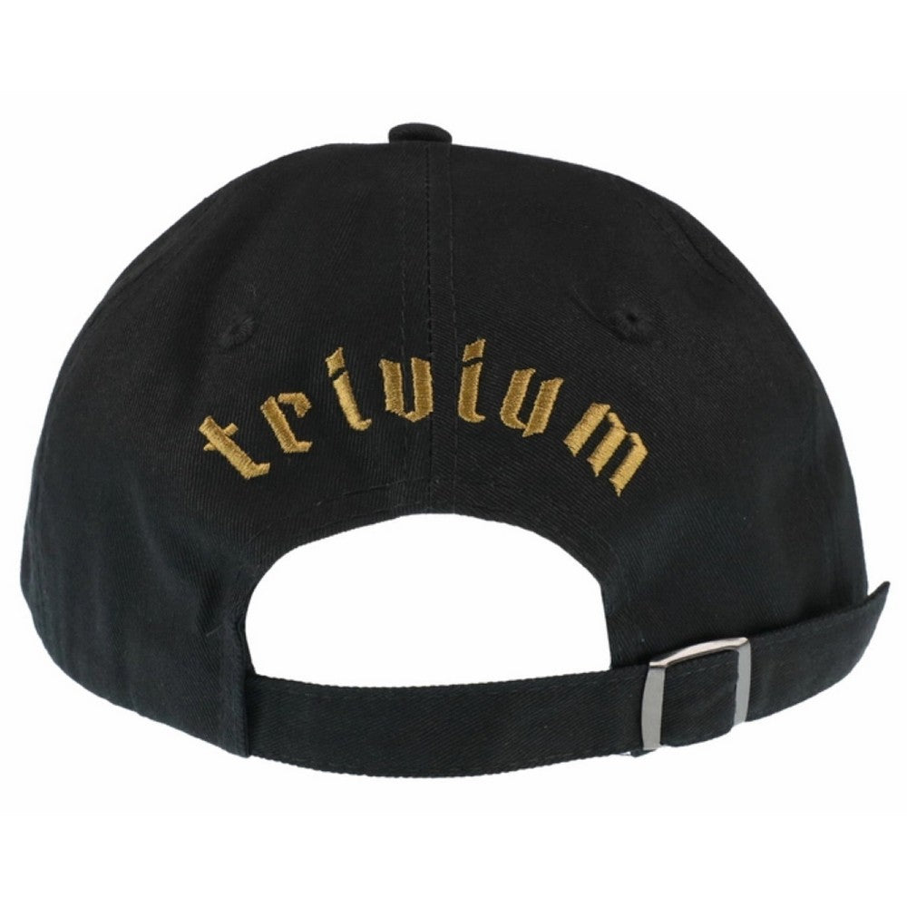 Black - Back - Trivium Unisex Adult Dead Logo Baseball Cap
