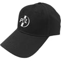 Black - Front - Public Image Ltd Unisex Adult Logo Baseball Cap