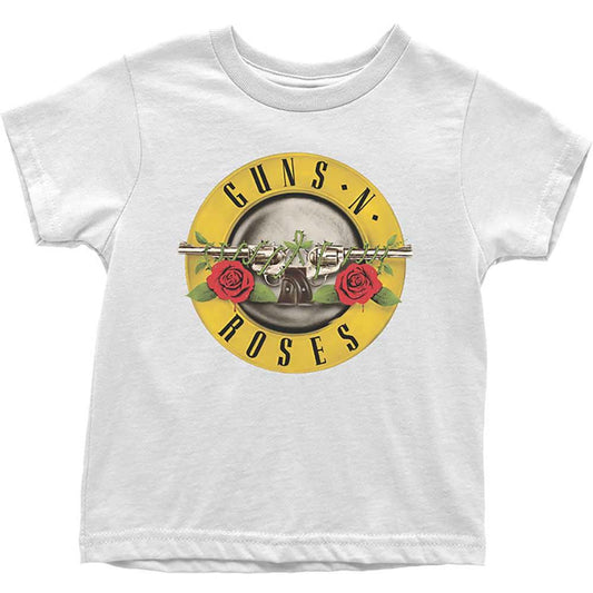 White - Front - Guns N Roses Childrens-Kids Classic Logo T-Shirt