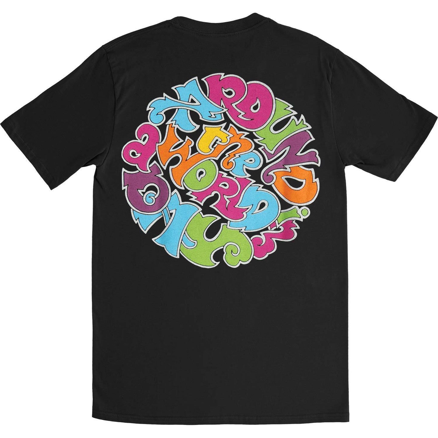 Black - Back - Prince Unisex Adult In a Day Back Print T-Shirt