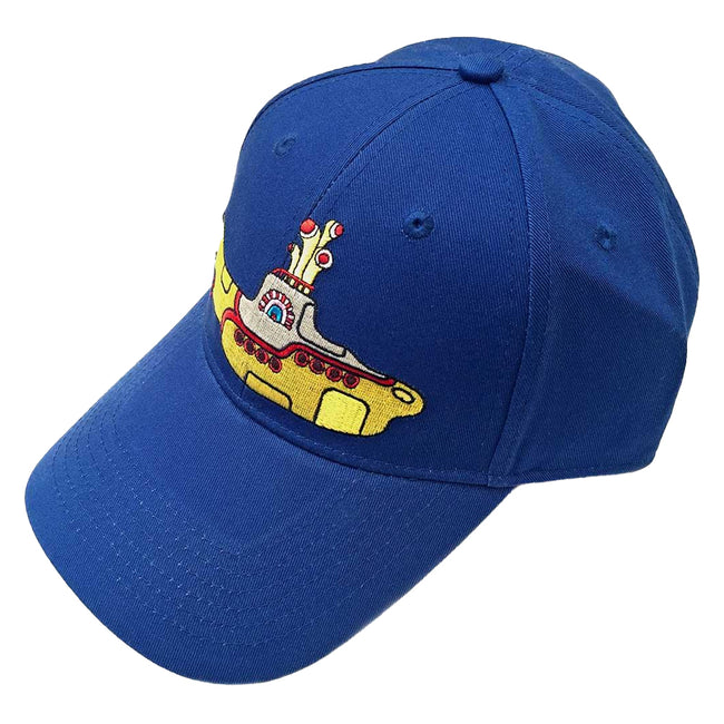 Mid Blue-Yellow - Front - The Beatles Unisex Adult Submarine Baseball Cap