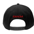 Black - Back - Eminem Unisex Adult E Snapback Cap
