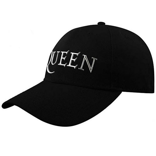 Black-Sonic Silver - Front - Queen Unisex Adult Logo Baseball Cap