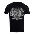 Black - Back - AC-DC Unisex Adult Black Ice Back Print T-Shirt
