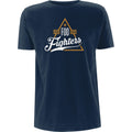 Navy Blue - Front - Foo Fighters Unisex Adult Triangle T-Shirt