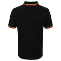 Black - Back - AC-DC Unisex Adult Classic Logo Polo Shirt