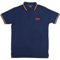 Navy Blue - Front - AC-DC Unisex Adult Classic Logo Polo Shirt