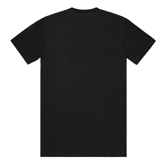 Black - Back - Liam Gallagher Unisex Adult Monochrome Cotton T-Shirt