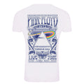 White - Back - Pink Floyd Unisex Adult Carnegie Hall Back Print T-Shirt