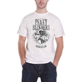 White - Front - Peaky Blinders Unisex Adult Horse & Cart T-Shirt