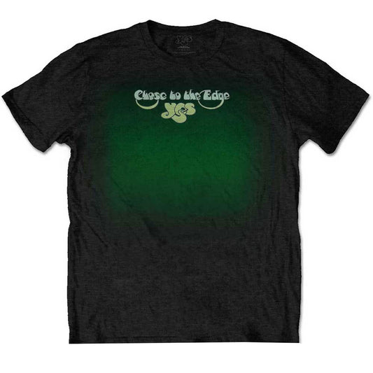 Black - Front - Yes Unisex Adult Close To The Edge Cotton T-Shirt