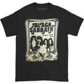 Black - Front - Black Sabbath Unisex Adult World Tour 1978 T-Shirt