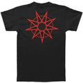 Black - Back - Slipknot Unisex Adult Blocks T-Shirt