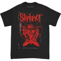 Black - Front - Slipknot Unisex Adult Dead Effect T-Shirt