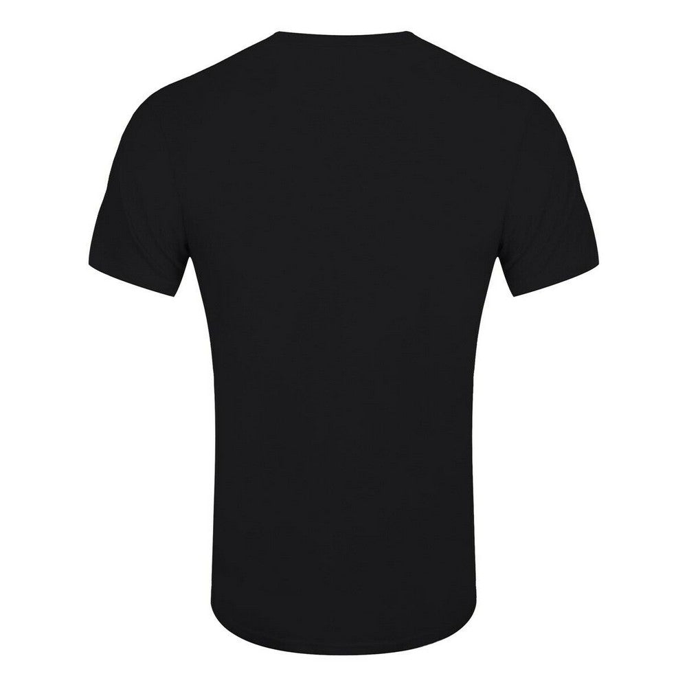Black - Back - Black Sabbath Unisex Adult Never Say Die Logo T-Shirt