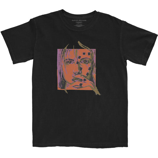 Black - Front - Hayley Williams Unisex Adult Petals For Armor Sketch Cotton T-Shirt