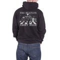 Black - Back - The Beatles Unisex Adult Abbey Road Full Zip Hoodie
