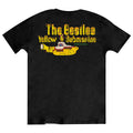 Black - Back - The Beatles Unisex Adult Yellow Submarine Nothing Is Real T-Shirt