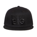 Black - Side - Biggie Smalls Unisex Adult Logo Snapback Cap