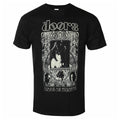 Black - Front - The Doors Unisex Adult Nouveau Cotton T-Shirt