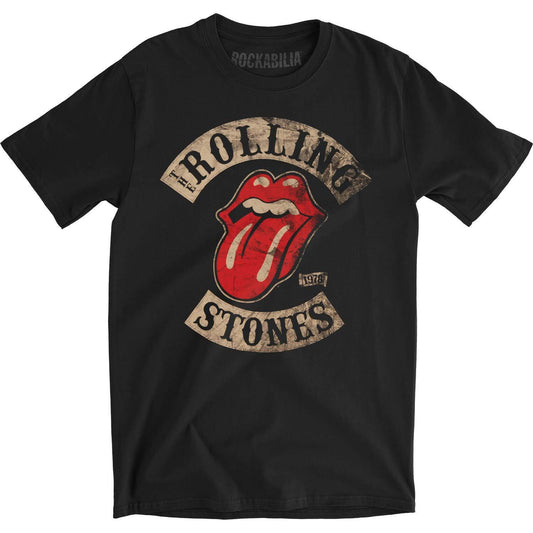 Black - Front - The Rolling Stones Unisex Adult Tour 1978 T-Shirt