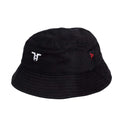 Black-White - Back - Tokyo Time Unisex Adult Logo Bucket Hat