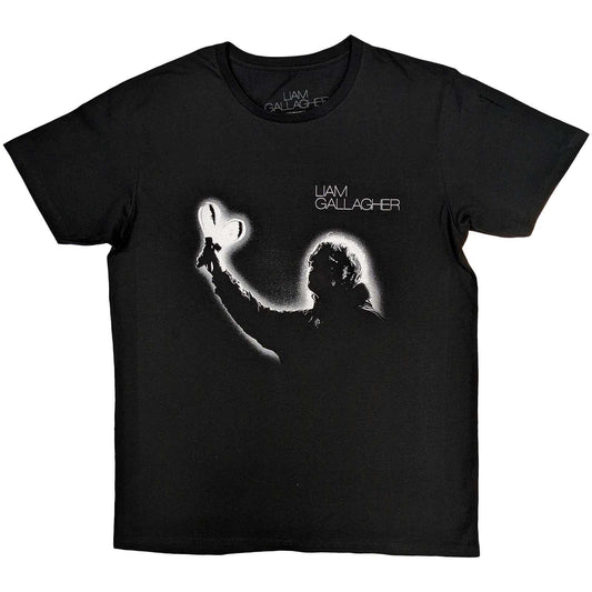 Black - Front - Liam Gallagher Unisex Adult Everything´s Electric Cotton T-Shirt