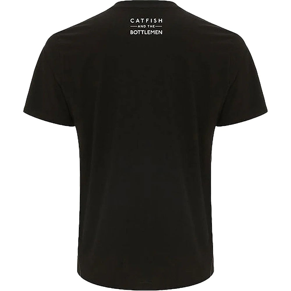 Black - Back - Catfish And The Bottlemen Unisex Adult Toucan Cotton Back Print T-Shirt