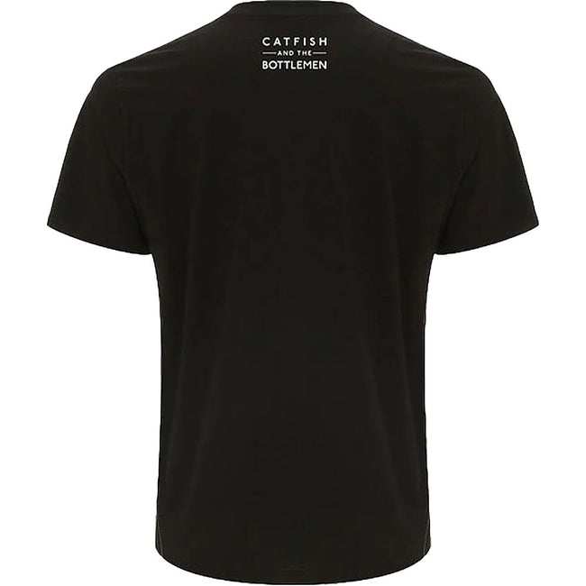 Black - Back - Catfish And The Bottlemen Unisex Adult Toucan Cotton Back Print T-Shirt