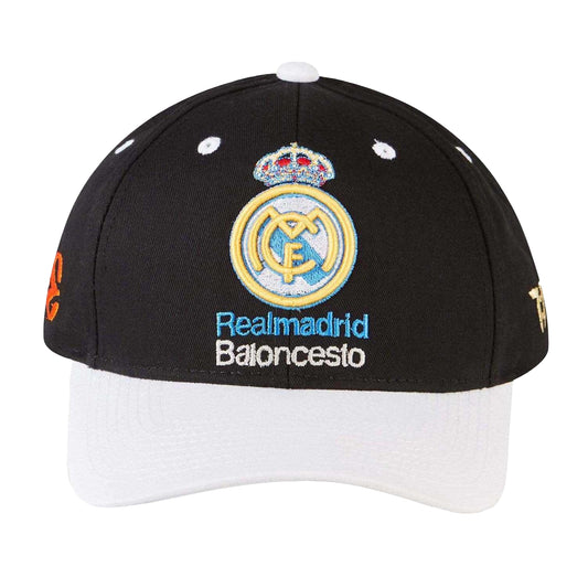 Black-White - Front - Tokyo Time Unisex Adult Real Madrid CF Baseball Cap