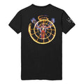 Black - Back - Tool Unisex Adult Flame Spiral T-Shirt
