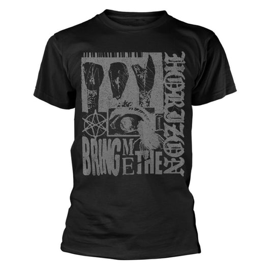 Black - Front - Bring Me The Horizon Unisex Adult Bug Cotton T-Shirt