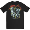 Black-Yellow - Back - Metallica Unisex Adult Garage Photograph T-Shirt