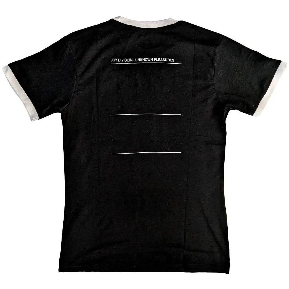 Black - Back - Joy Division Unisex Adult Unknown Pleasures Back Print T-Shirt