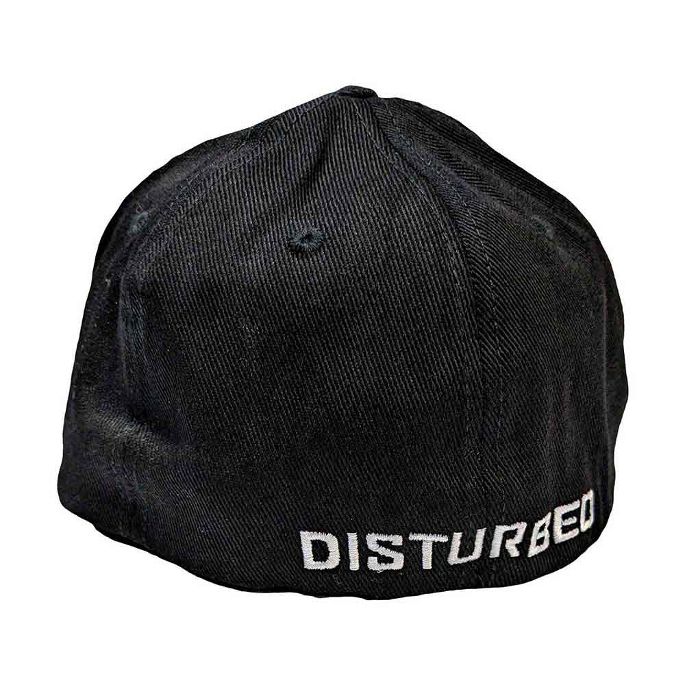Black-Red-White - Back - Disturbed Unisex Adult Evolution Baseball Cap