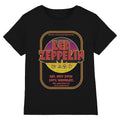 Black - Front - Led Zeppelin Unisex Adult 1971 Wembley T-Shirt
