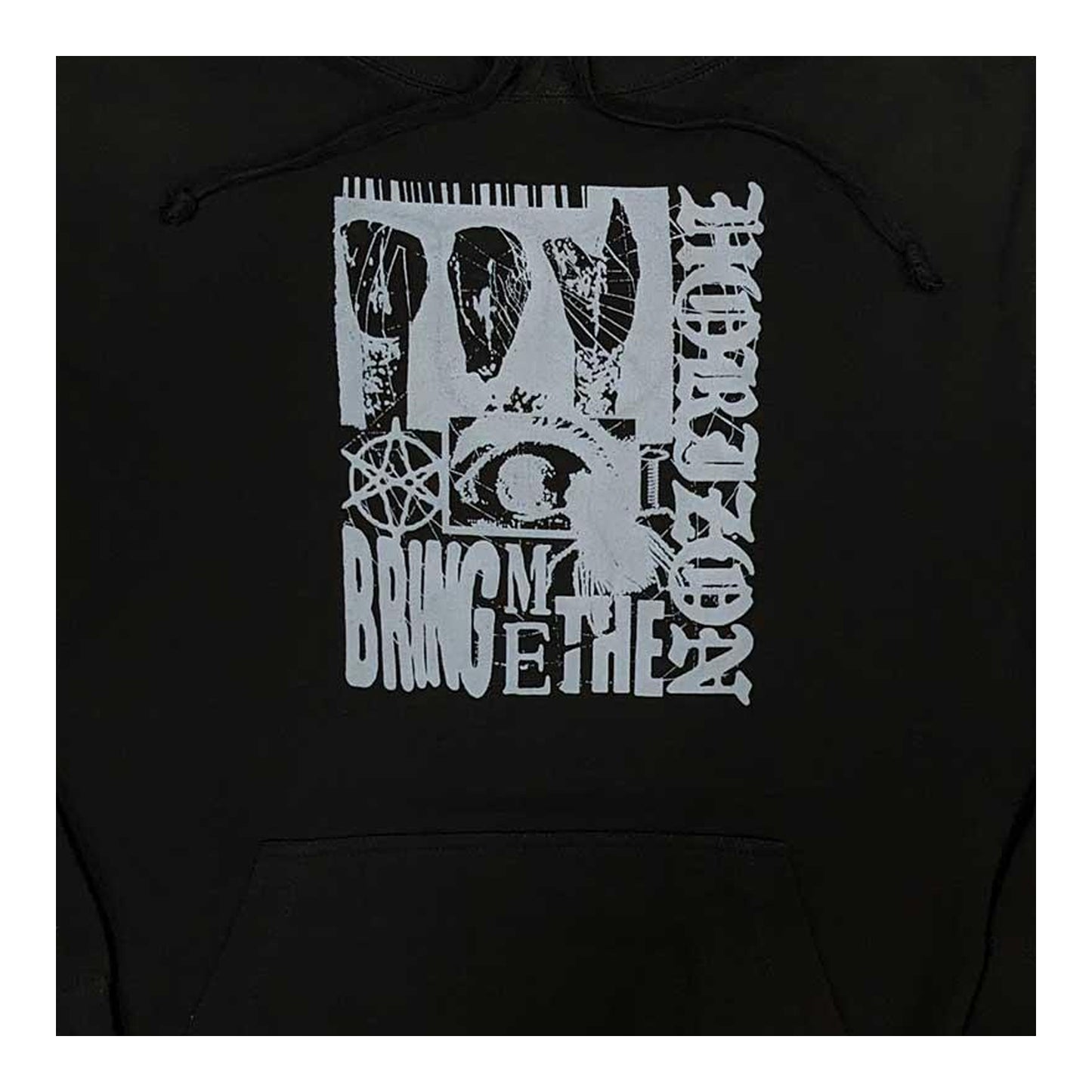 Black - Back - Bring Me The Horizon Unisex Adult Bug Hoodie