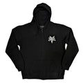 Black - Front - The Smashing Pumpkins Unisex Adult Zero Halo Full Zip Hoodie
