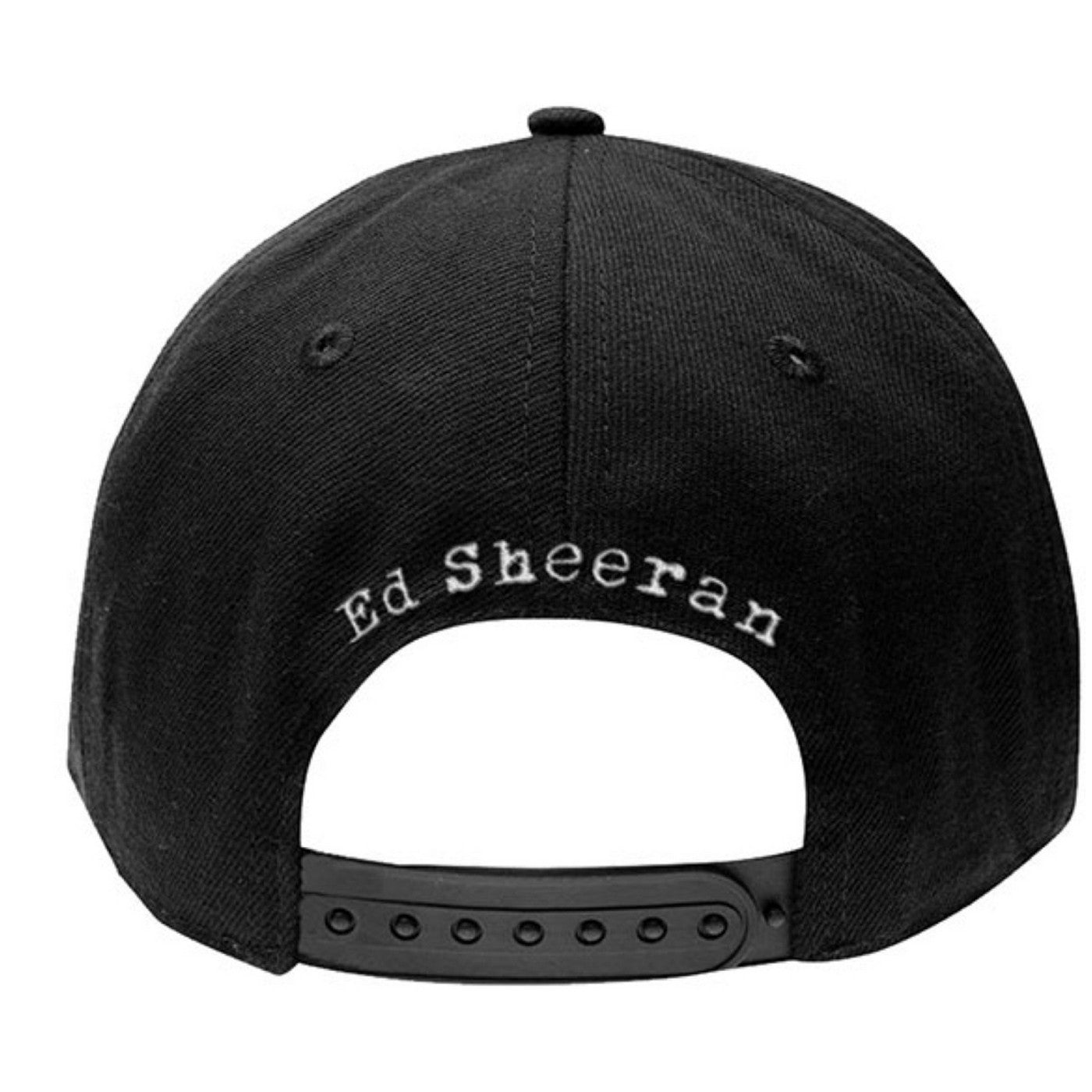 Black - Back - Ed Sheeran Unisex Adult Pictogram Baseball Cap