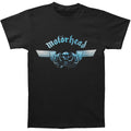 Black - Front - Motorhead Unisex Adult Tri-Skull T-Shirt