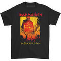Black - Front - Iron Maiden Unisex Adult The Wicker Man Fire T-Shirt