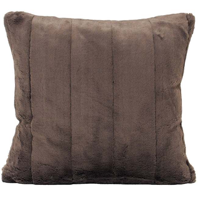 Taupe - Front - Riva Home Empress Cushion Cover