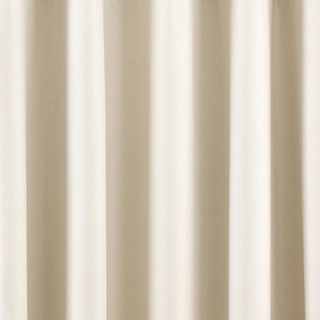 Ivory - Back - Riva Home Eclipse Blackout Eyelet Curtains