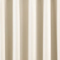 Ivory - Back - Riva Home Eclipse Blackout Eyelet Curtains